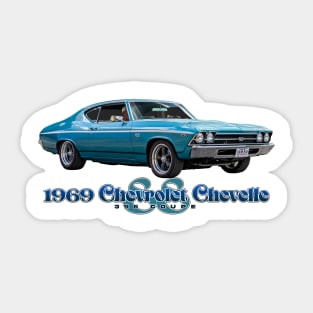 1969 Chevrolet Chevelle SS 396 Coupe Sticker